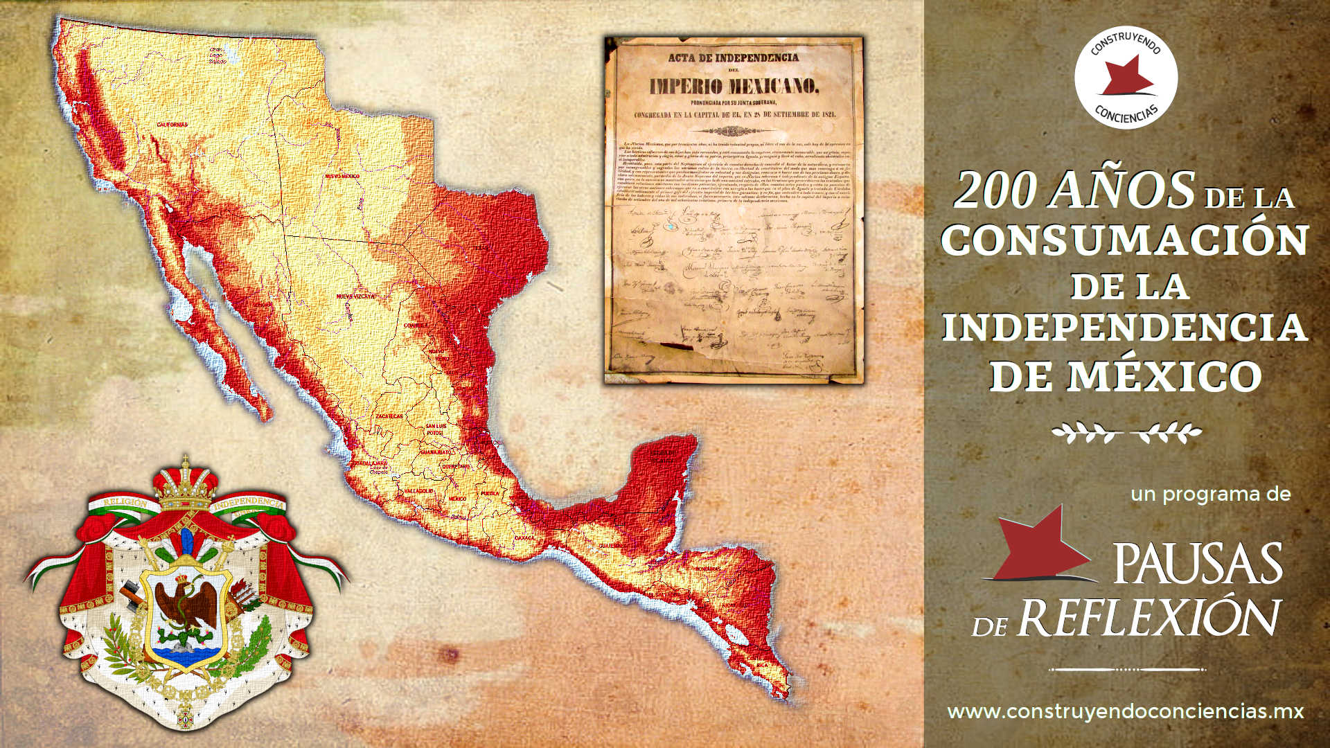 200 AÑOS DE LA CONSUMACIÓN DE LA INDEPENDENCIA DE MÉXICO