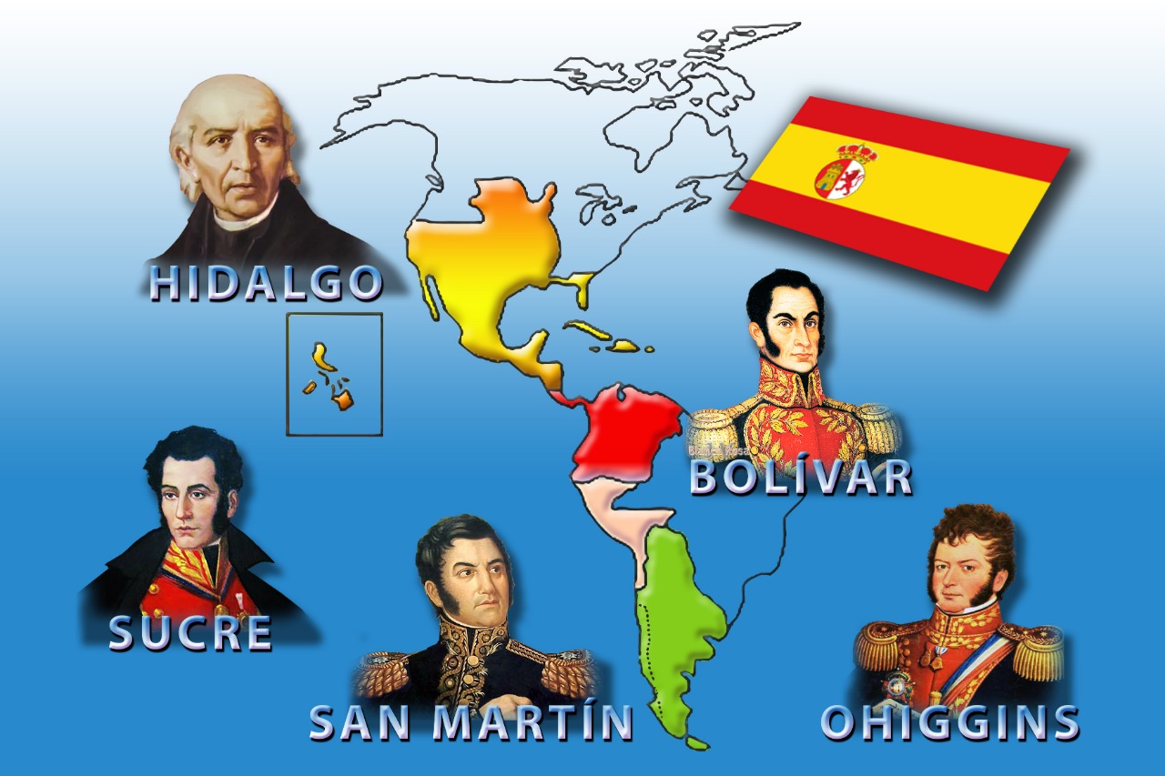 LA INDEPENDENCIA DE LAS COLONIAS ESPAÑOLAS EN AMÉRICA ⋆ Construyendo ...