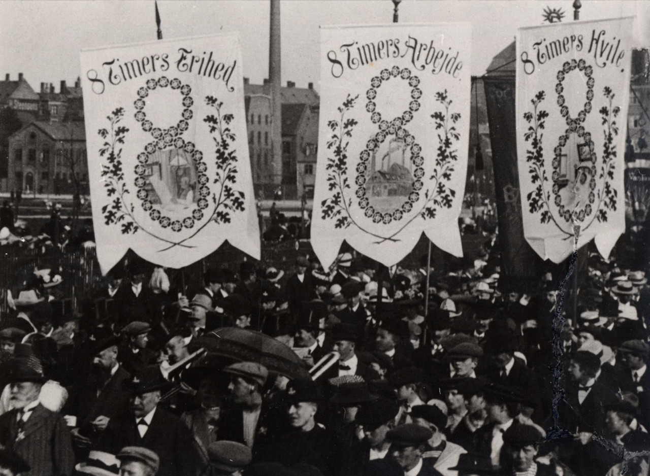 Campaña por las ocho horas - Dinamarca 1912