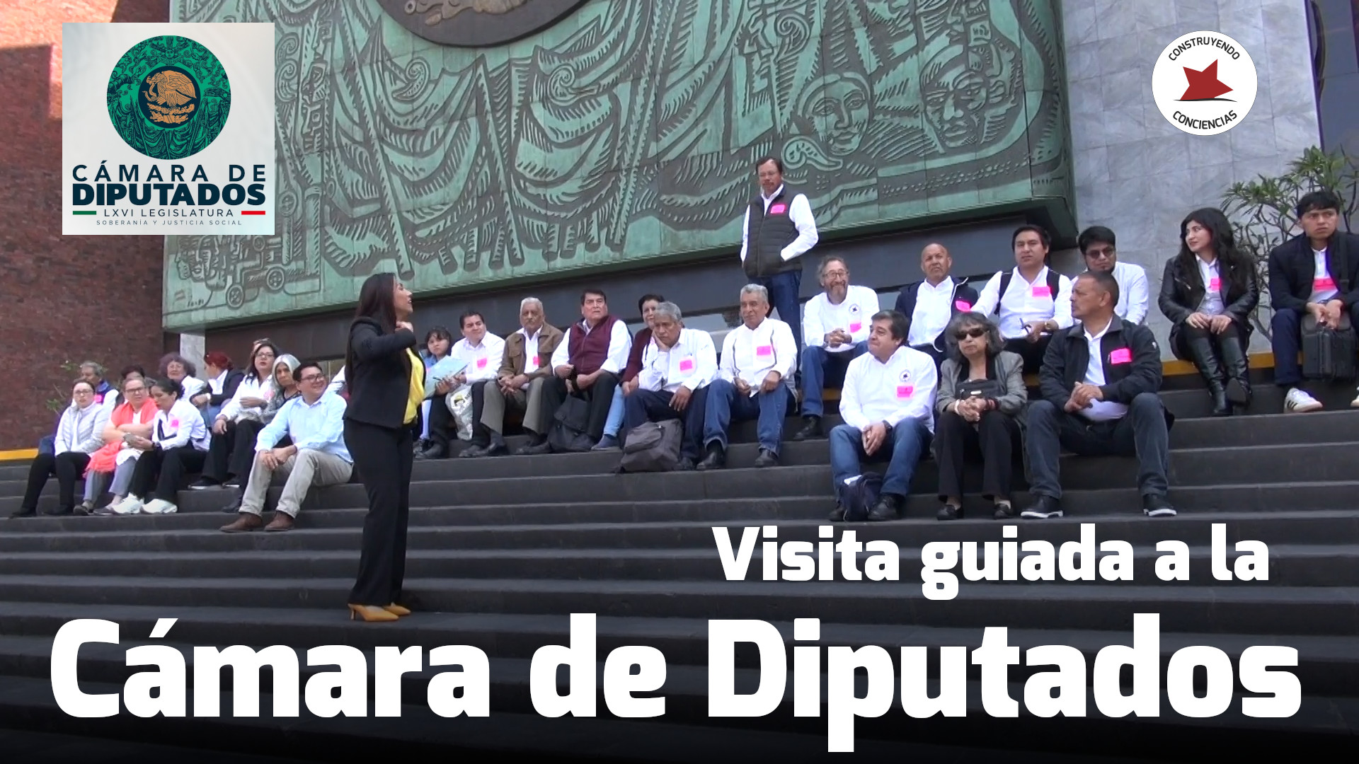 Visita a Cámara de Diputados - Construyendo Conciencias